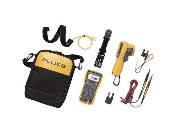 Multimeter Og IR Termometer Sæt 116/62 Max+ Hvac