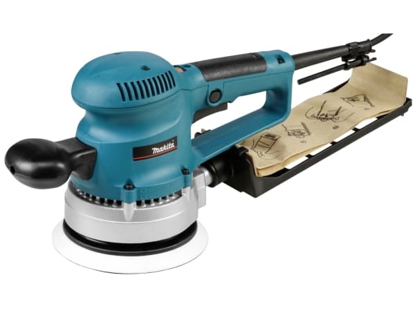 Makita BO6030J, Disk-slipemaskin, Sort, Blå, Aluminium, 4000, 8000, 10000, 20000, 3 mm