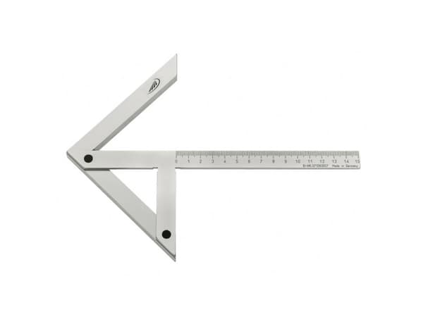 HELIOS PREISSER Präzisions-Zentrierwinkel 150x130mm WN 0380104 Centreringsvinkel
