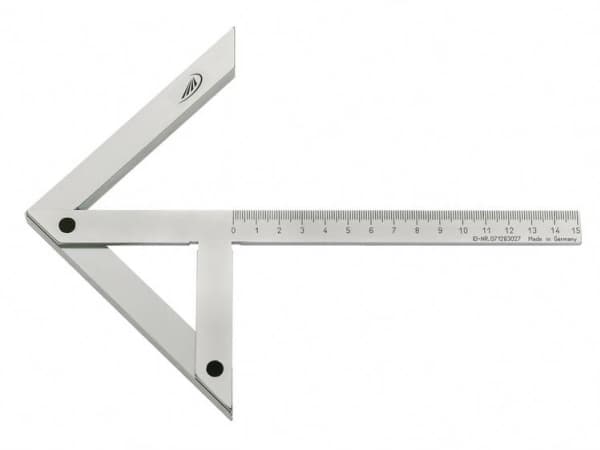 HELIOS PREISSER Präzisions-Zentrierwinkel 150x130mm WN 0380104 Centreringsvinkel
