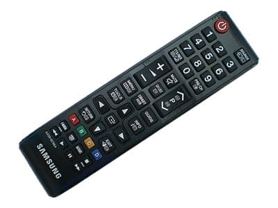Samsung AA59-00786A, TV, Painikkeiden painaminen, Musta musta