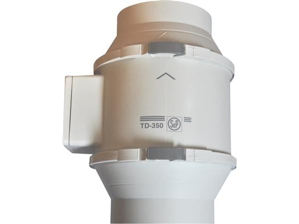 THERMEX 210.34.3235.2, Tak, Baderom, Toalett, Hvit, Termoplast, IP44, 360 m³/t