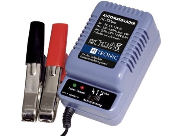 H-Tronic Blybatteri-oplader AL 300 PRO 2 V, 6 V, 12 V Ladestrøm (max.) 0.3 A