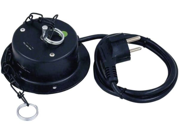 Eurolite MD-1015 Rotary motor with plug, Svart, 230 V, 50 Hz, 300 g, 113 x 133 x 58 mm