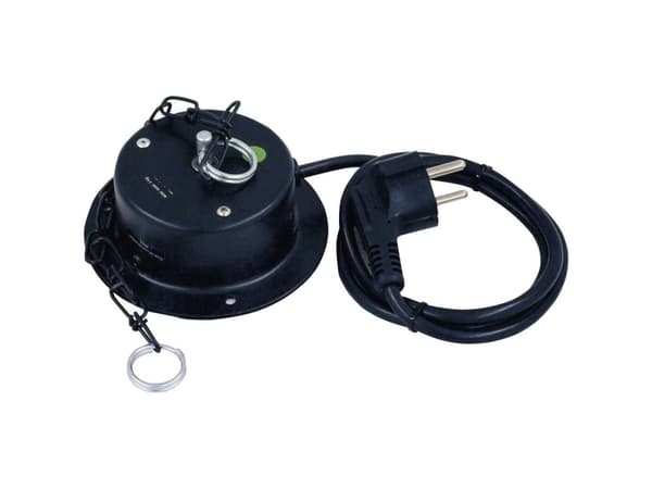 Eurolite MD-1015 Rotary motor with plug, Svart, 230 V, 50 Hz, 300 g, 113 x 133 x 58 mm