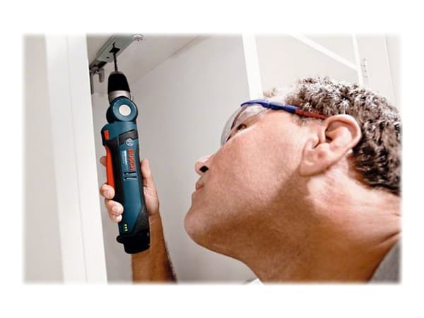Bosch GWB 10,8-LI Professional - Vinkelbor - trådløs - nøkkelfri borhylse 10 mm - 11 N·m - 2 batterier - 10.8 V