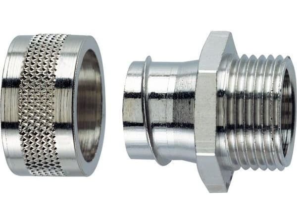 Lapp SILVYN 55502022, Metallisk, Förnicklad mässing, Metrisk, M20x1.5/2, 1 cm, IP54
