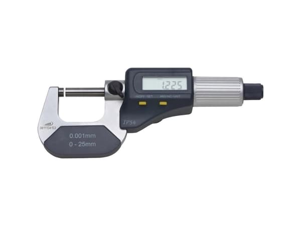 HELIOS PREISSER 0912503 Mikrometer Med digital display 50 - 75 mm Avläsning: 0,001 mm DIN 863-1