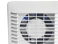 Miniatyrbilde 4 av 5: THERMEX Ventilator EDM 100 T med fast timer (8 min.). Luftmængde 95 m³/h, mål 155x155/Ø98 mm.