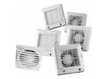 Miniatyrbilde 1 av 5: THERMEX Ventilator EDM 100 T med fast timer (8 min.). Luftmængde 95 m³/h, mål 155x155/Ø98 mm.