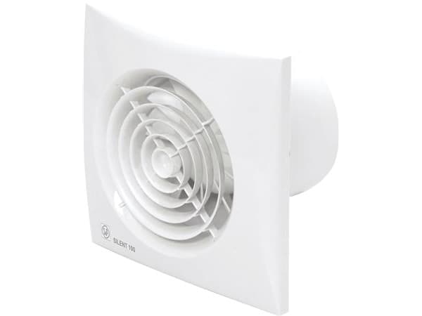 THERMEX Ventilator Silent 100 CZ Scandic, standardmodel. Luftmængde 95 m³/h.