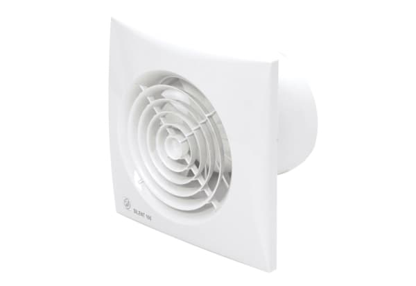 THERMEX Ventilator Silent 100 CZ Scandic, standardmodel. Luftmængde 95 m³/h.