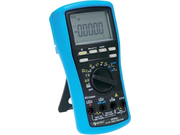Metrel 20991940 Hånd-multimeter digital CAT IV 1000 V Visning (counts): 500000