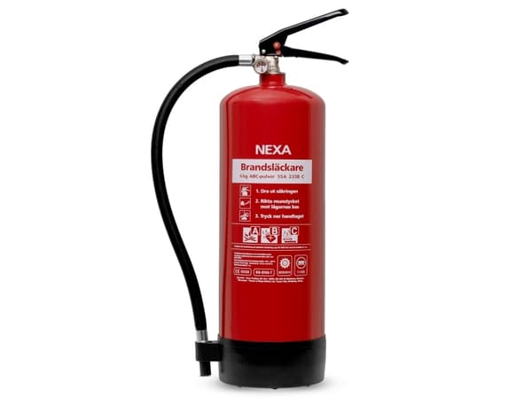 Brandsläckare Röd 6kg 55A