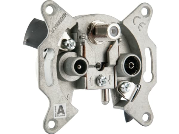 Schwaiger RDS808 011, TV+radio, Metallisk