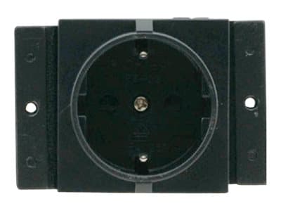 Kramer TBUS Power Socket Module TS-1DE - Uttag för nedsänkt montering - ström