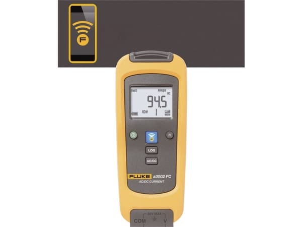 Fluke a3002 FC, 8,89 cm (3.5"), LCD, CAT III 1000V,CAT IV 600V, Alkali, 255 g, Musta, Oranssi
