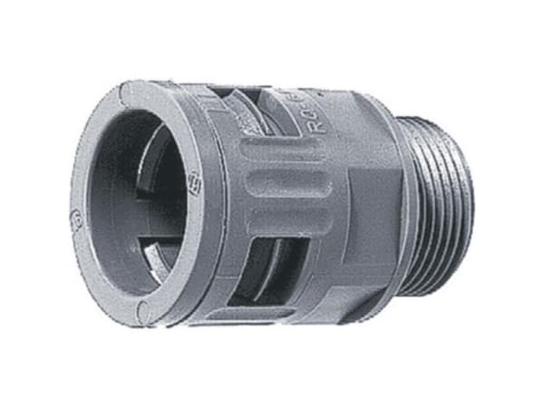LAPP 55501070 SILVYN® KLICK-GM 32x1.5 Slangeforskruning Grå (RAL 7001) M32 29 mm Lige 1 stk LAPP 55501070 SILVYN® KLICK-GM 32x1.5 Slangeforskruning G