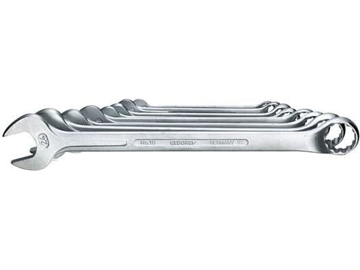 Gedore 6011870 1 B-08 Haarukka-avainsarja 8 osaa 10 - 24 mm