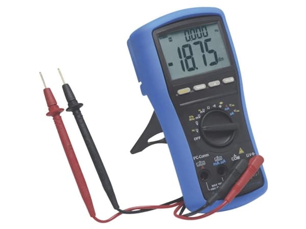 Metrel 20991440 Hånd-multimeter digital CAT IV 1000 V Visning (counts): 9999