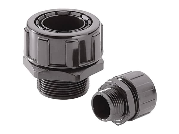 Lapp SILVYN 55502445, Suojaputken runko, Musta, Muovi, Metrinen, M25x1.5, IP65, IP67