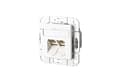 Pikkukuva 4 / 5: METZ CONNECT 1307381102-I, RJ-45, 6a, -40 - 70 °C, Valkoinen, Alumiini, Muovi, 50 V
