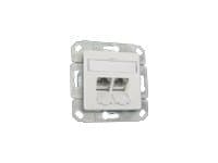 METZ CONNECT 1307381102-I, RJ-45, 6a, -40 - 70 °C, Valkoinen, Alumiini, Muovi, 50 V Valkoinen