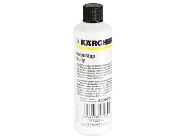 Kärcher FoamStop - Skumdämpare - vätska - flaska - 125 ml - fruktig - maskinklar