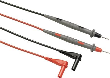 Fluke TL71-1, Testkabel, Svart, Grå, Röd, CAT II, 1000 V, 10 A, CSA