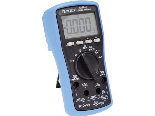 Metrel 20991942 Hånd-multimeter digital CAT II 1000 V, CAT III 600 V Visning (counts): 6000