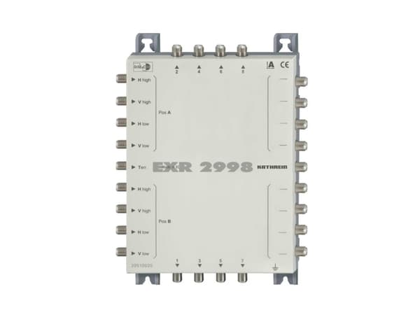 Kathrein EXR 2998, BNC, Metall, Metallisk, 900 g, 172 x 228 x 44 mm