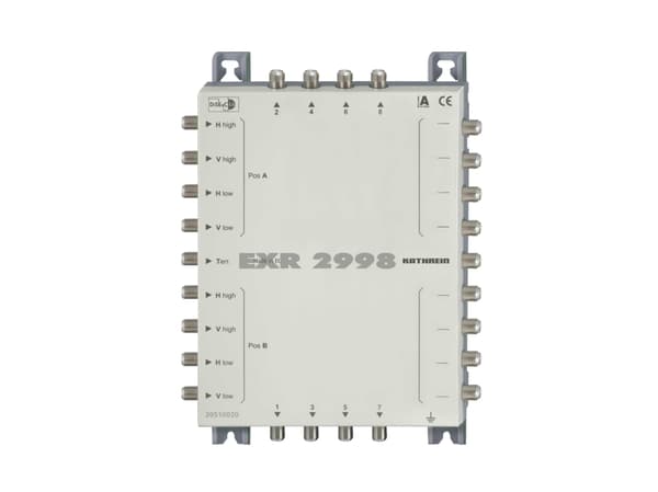 Kathrein EXR 2998, BNC, Metall, Metallisk, 900 g, 172 x 228 x 44 mm