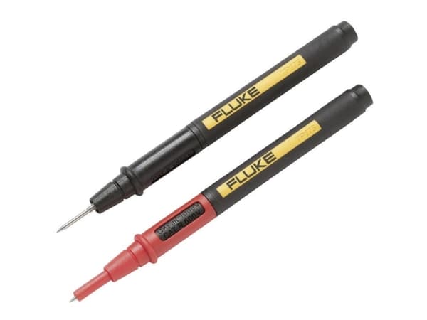 Fluke TP175E Säkerhetstestledningssats med kontakt 4 mm CAT III 1000 V, CAT IV 600 V Svart, röd 1 st