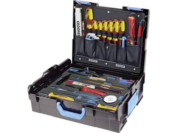 Gedore 1100-02 2658208 Craftsman-työkalulaatikko, varusteineen 36 osaa (L x S x K) 442 x 357 x 151 mm)