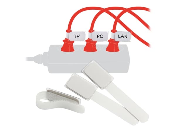 LTC MINI TAGS - Lanka/kaapelimerkki - 9 cm - kova (pakkaus 10 kpl)