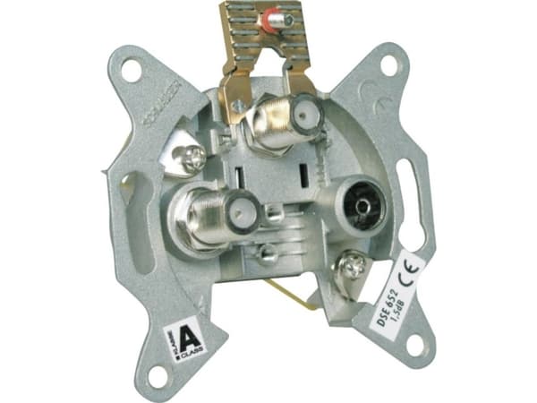 Schwaiger DSE652 531, SAT + TV + radio, 70 mm, 22 mm, 66 mm, 1 styck, Skärm