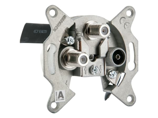 Schwaiger DSE652 531, SAT + TV + radio, 70 mm, 22 mm, 66 mm, 1 styck, Skärm