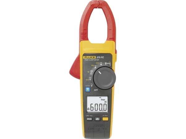 Fluke 4695932 Hånd-multimeter, Strømtang digital CAT III 1000 V, CAT IV 600 V Visning (teller): 6000