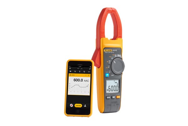 Fluke 4695932 Hånd-multimeter, Strømtang digital CAT III 1000 V, CAT IV 600 V Visning (teller): 6000