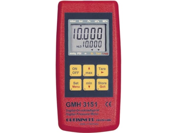 Greisinger GMH 3151 Trykmålingsudstyr Lufttryk 0.0025 - 0.6 bar