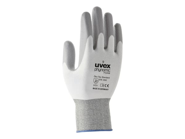 Uvex 6005009, Harmaa, Valkoinen, EUE, Aikuinen, Aikuinen, Unisex, 1 kpl