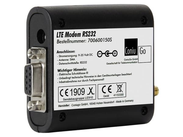 ConiuGo 700600150S LTE-modeemi 9 V/DC, 12 V/DC, 24 V/DC, 35 V/DC
