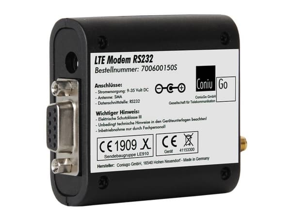 ConiuGo 700600150S LTE-modeemi 9 V/DC, 12 V/DC, 24 V/DC, 35 V/DC