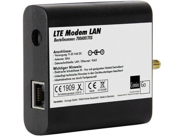 ConiuGo 700600170S LTE-modeemi 9 V/DC, 12 V/DC, 24 V/DC, 35 V/DC