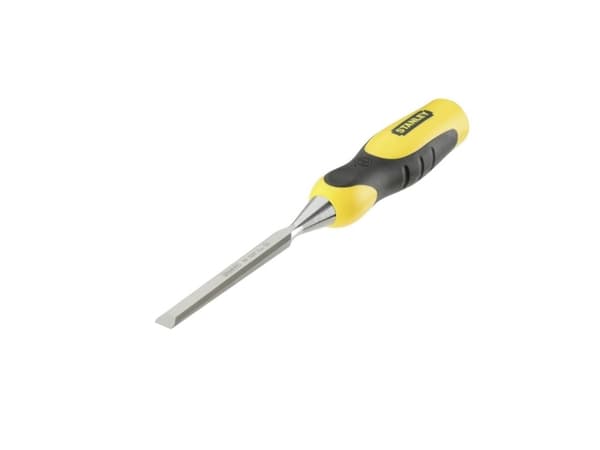 Stanley 0-16-872, Butt mejsel, Mejslad kant, Stål, Svart, Gul, 10 mm, 12,5 cm