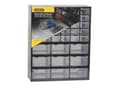 Miniatyrbilde 1 av 5: Stanley 1-93-981, Eske for små deler, Plast, Sort, Gjennomsiktig, 365 mm, 160 mm, 445 mm