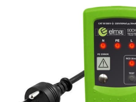 ELMA INSTRUMENTS Pistoketestilaite, jossa on HFI-toimintatesti