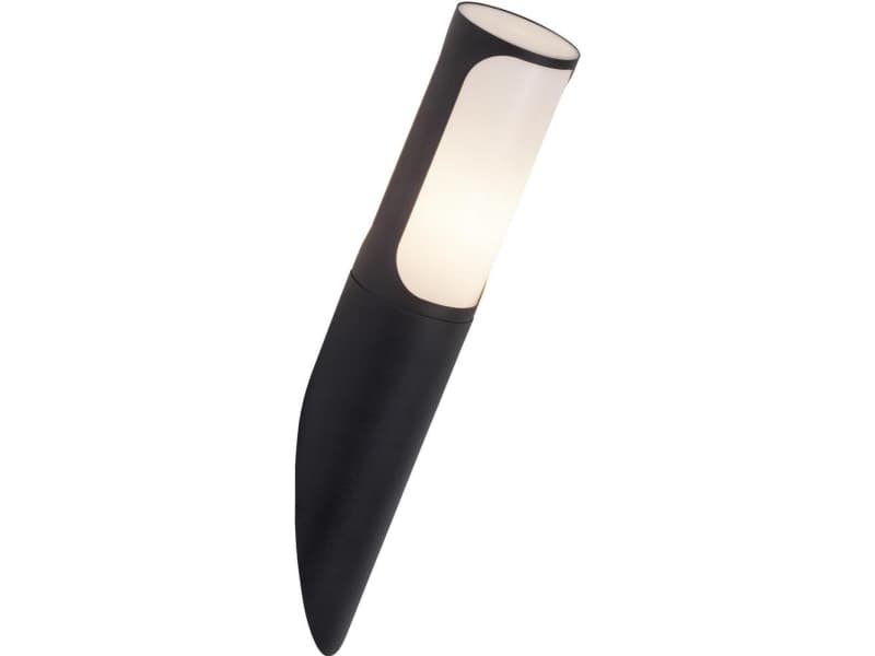 Brilliant Gap 43580/63 Udendørs vægbelysning Energisparepære, LED (RGB) E27 20 W Antracit
