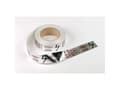Miniatyrbild 2 av 5: Aluminiumstape 38 mm x 50 meter med advarselstekst