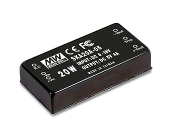 MEAN WELL SKA20C-15, 50,8 mm, 25,4 mm, 11,2 mm, 20 W, 36 - 75 V, 1333 mA